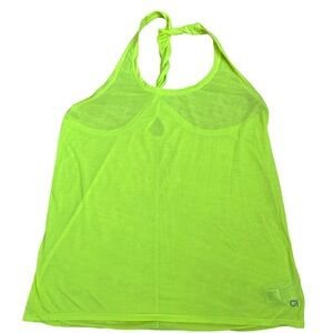 GapFit Neon Lime Activewear Top Size Small